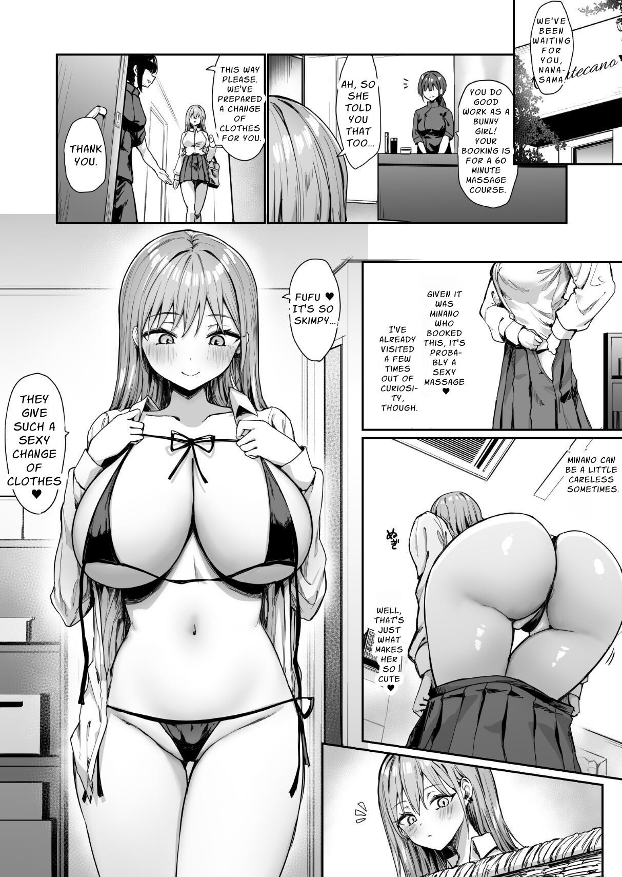 Hentai Manga Comic-Nana's Oil Massage Nipple Development Record-Read-4